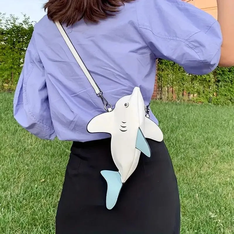 Shark Shaped Crossbody Bag - Bear Hugs