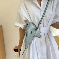 Shark Shaped Crossbody Bag - Bear Hugs