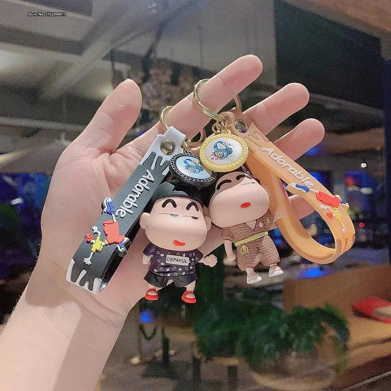 Shinchan 3D Keychain - Bear Hugs