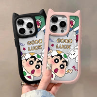 Shinchan Cat Ears Phone Case (For iPhones) - Bear Hugs