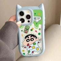 Shinchan Cat Ears Phone Case (For iPhones) - Bear Hugs