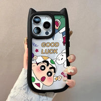 Shinchan Cat Ears Phone Case (For iPhones) - Bear Hugs