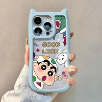 Shinchan Cat Ears Phone Case (For iPhones) - Bear Hugs