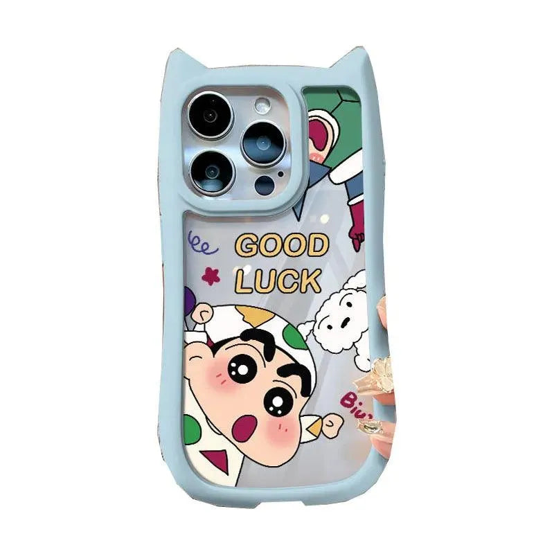 Shinchan Cat Ears Phone Case (For iPhones) - Bear Hugs