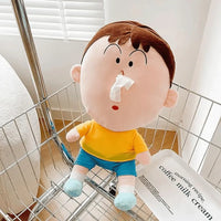 Shinchan Plush Tissue Holder Doll - Bear Hugs