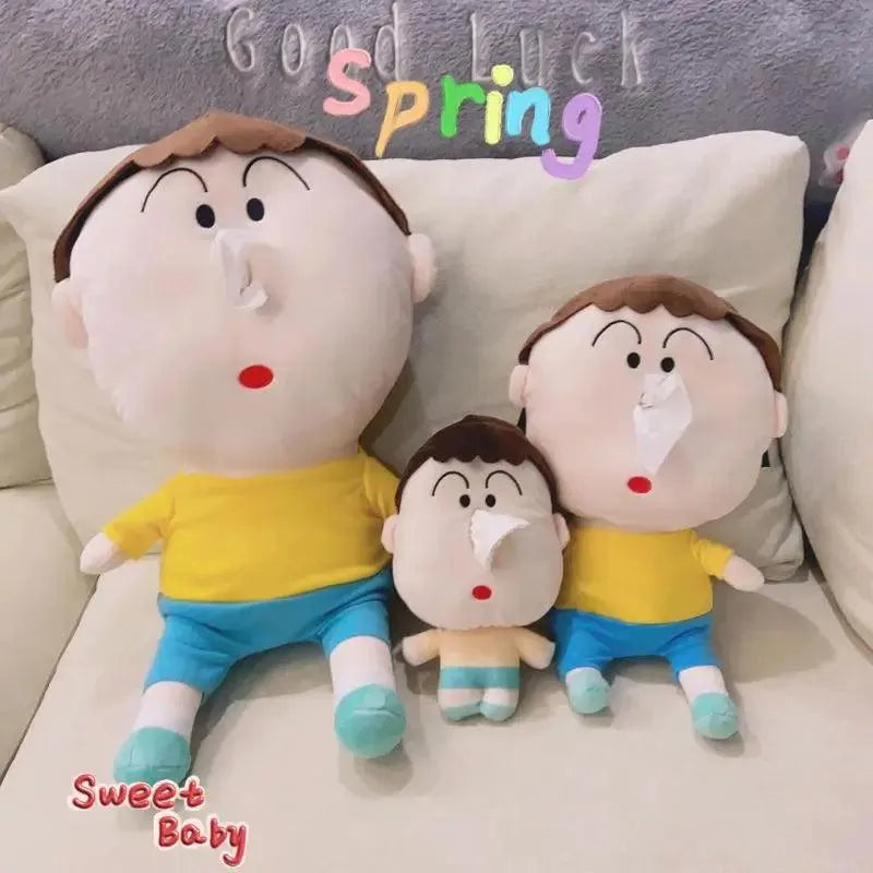 Shinchan Plush Tissue Holder Doll - Bear Hugs