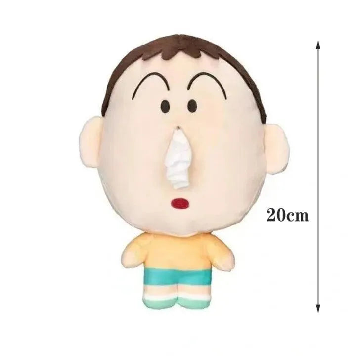 Shinchan Plush Tissue Holder Doll - Bear Hugs