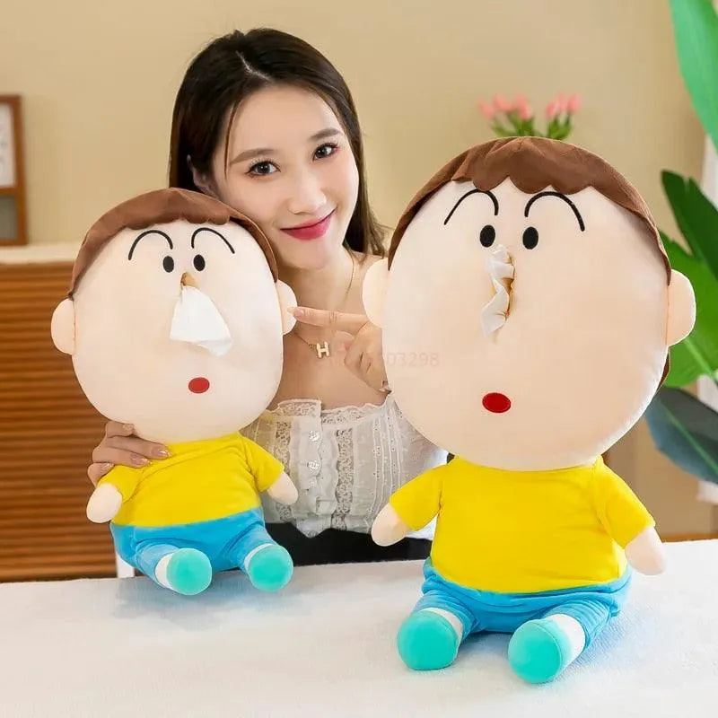 Shinchan Plush Tissue Holder Doll - Bear Hugs