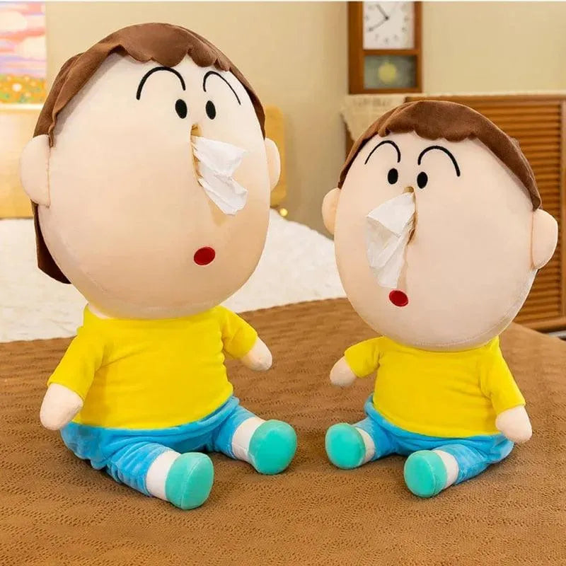 Shinchan Plush Tissue Holder Doll - Bear Hugs