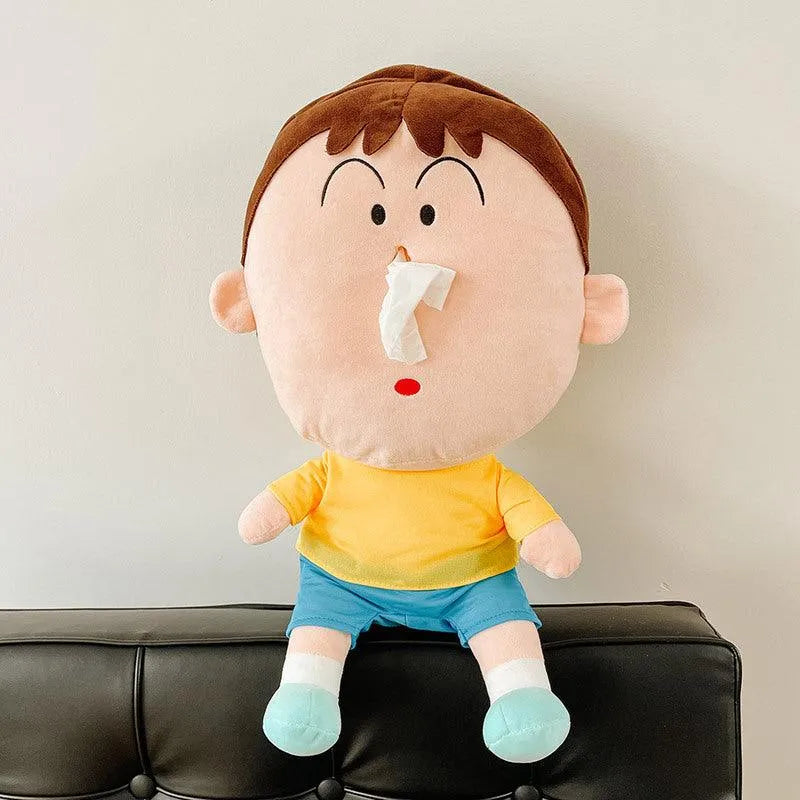 Shinchan Plush Tissue Holder Doll - Bear Hugs