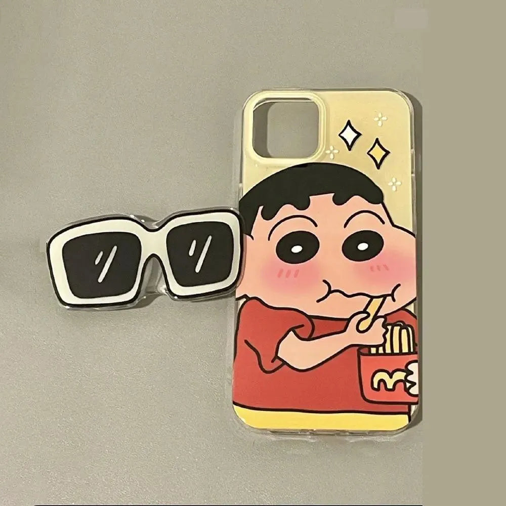 Shinchan Sunglasses Phone Case (For iPhones) - Bear Hugs