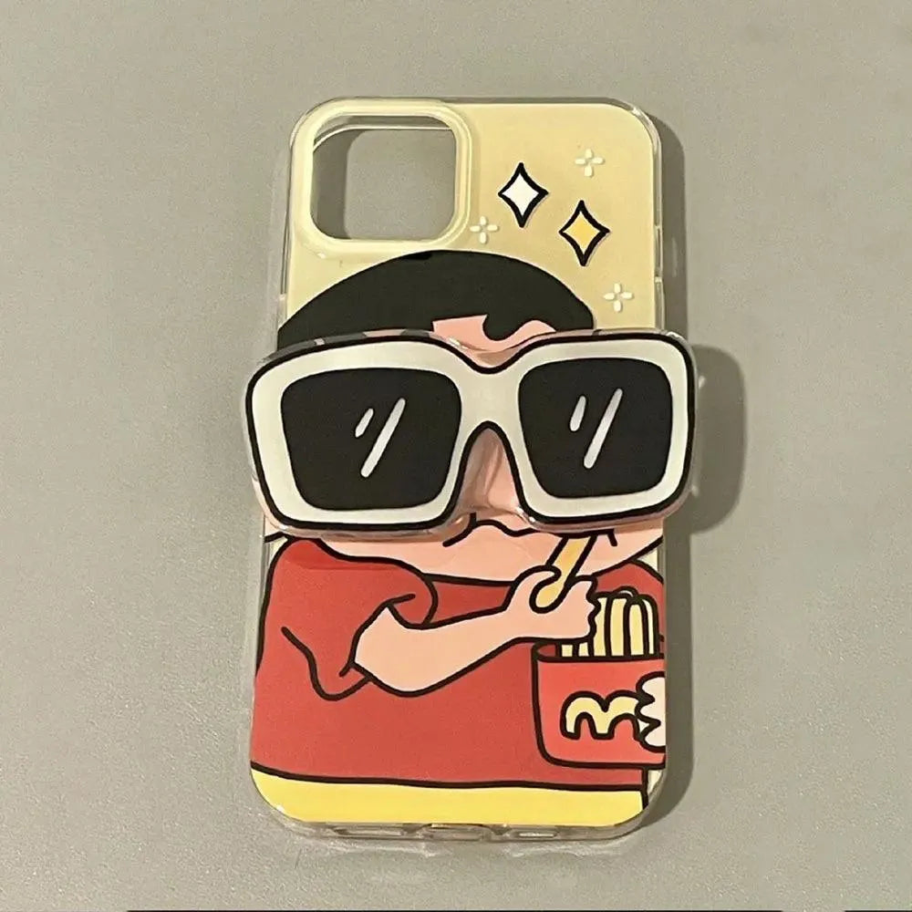 Shinchan Sunglasses Phone Case (For iPhones) - Bear Hugs