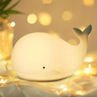 Silicon Whale Night Lamp - Bear Hugs