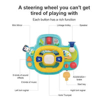 Simulation Steering Wheel with Music - Bear Hugs