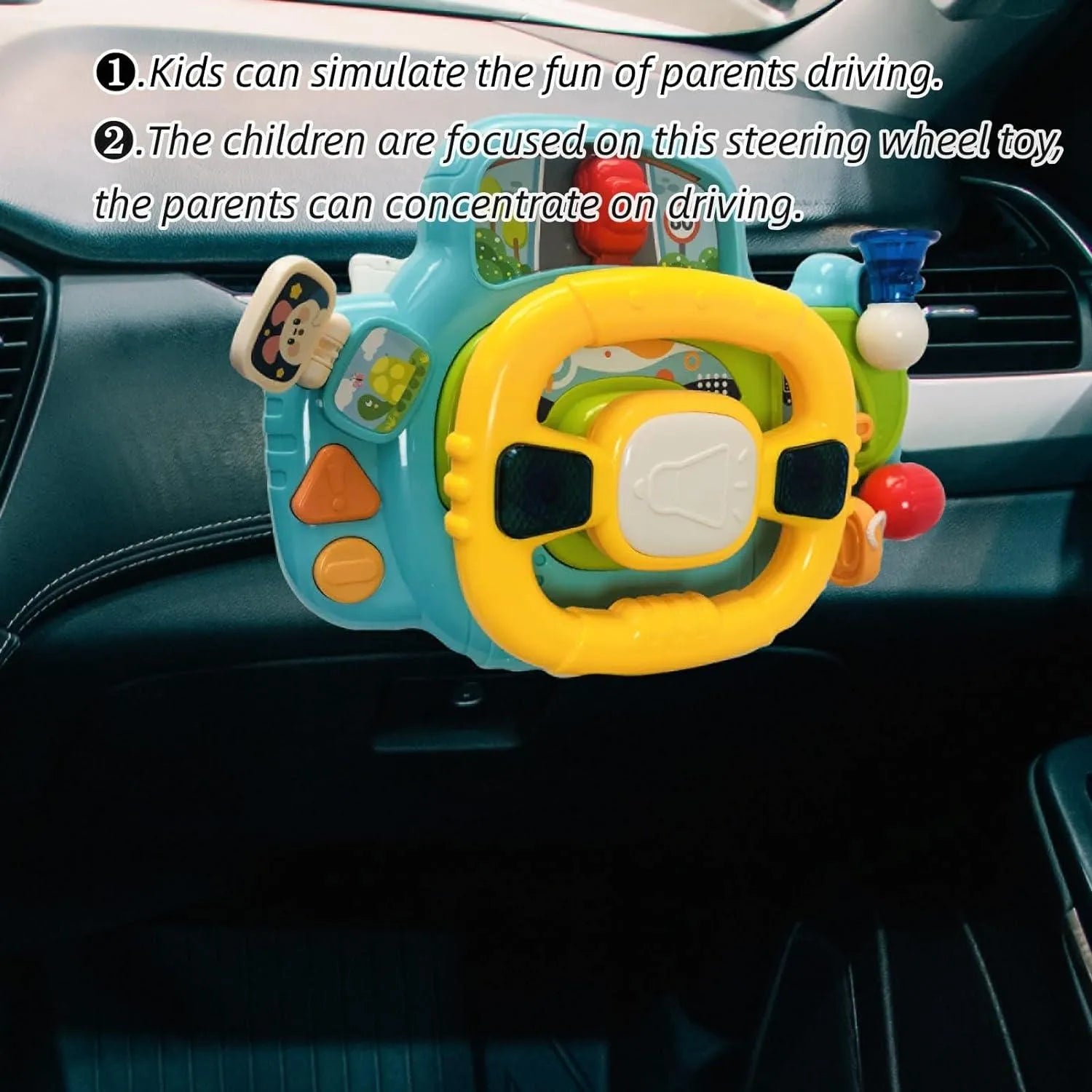 Simulation Steering Wheel with Music - Bear Hugs