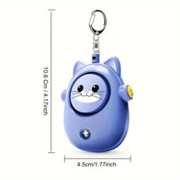 Siren Cat Safety Keychain - Bear Hugs