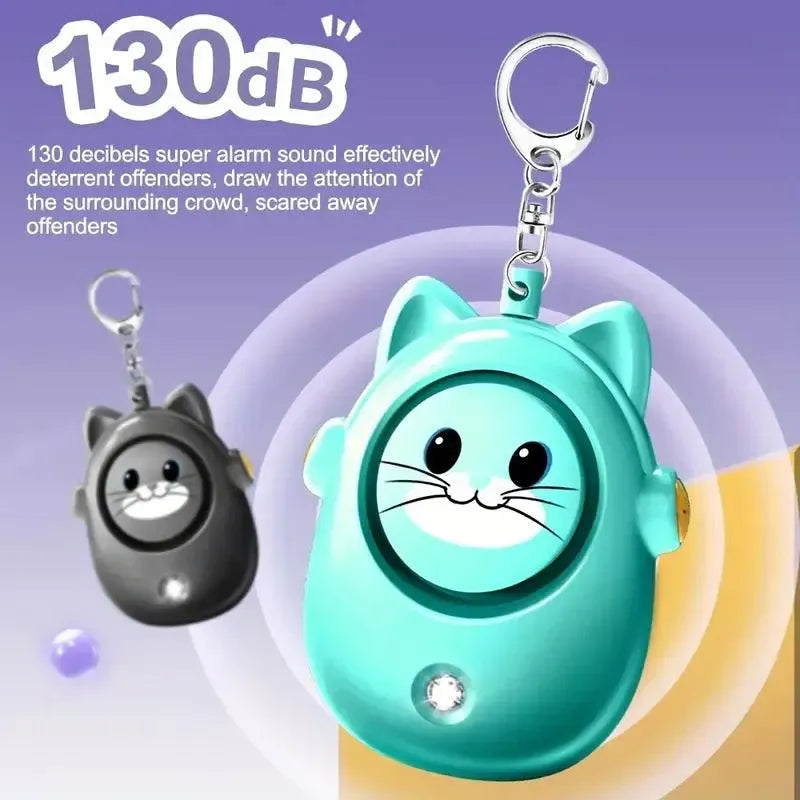 Siren Cat Safety Keychain - Bear Hugs