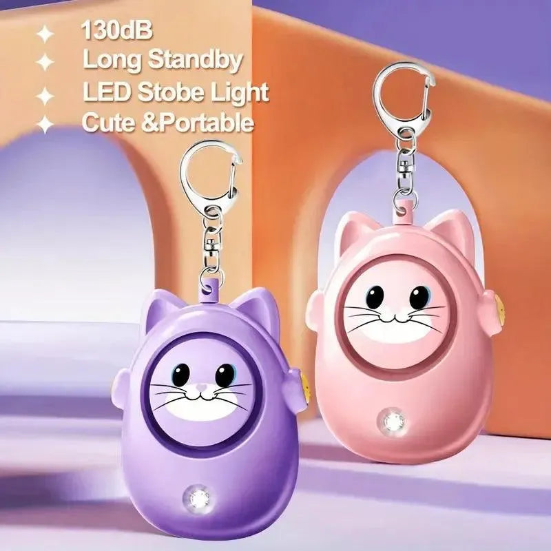 Siren Cat Safety Keychain - Bear Hugs