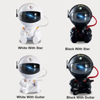 Sitting Astronaut Nebula Projector - Bear Hugs