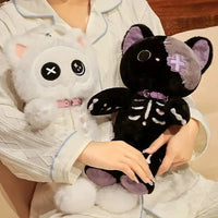 Skeleton Cat Plush Toy (40 cm) - Bear Hugs