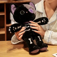 Skeleton Cat Plush Toy (40 cm) - Bear Hugs