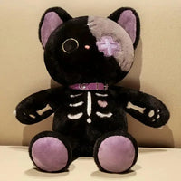 Skeleton Cat Plush Toy (40 cm) - Bear Hugs