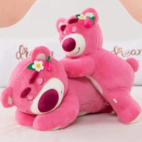 Sleeping Strawberry Bear Plushie (50 cm) - Bear Hugs