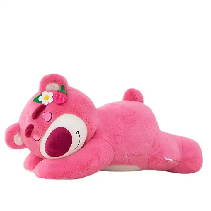 Sleeping Strawberry Bear Plushie (50 cm) - Bear Hugs