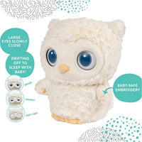 Sleepy Eyes Owl Soothing Plushie - Bear Hugs