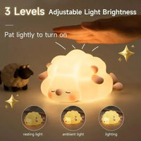 Sleepy Sheep Night Lamp - Bear Hugs