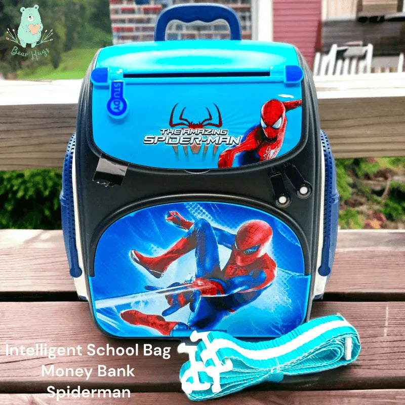 Smart ATM Savings Piggy Bank- Spider-man - Bear Hugs