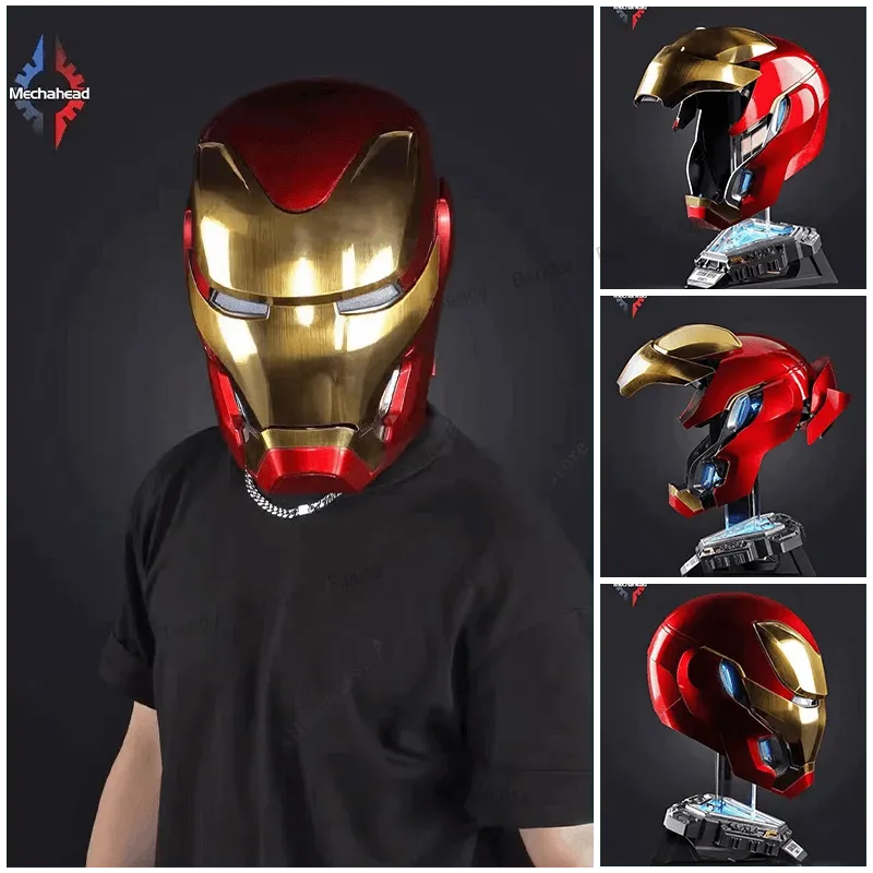 Smart Wearable Iron Man Voice Controlled MK50 Helmet - Bear Hugs