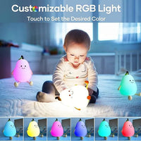 Smiling Pear Night Light - Bear Hugs