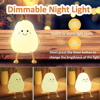 Smiling Pear Night Light - Bear Hugs