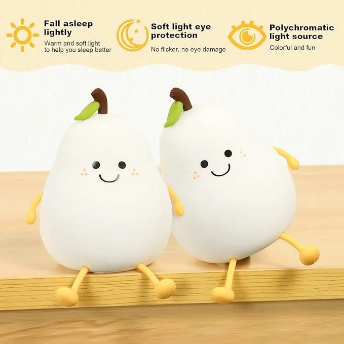 Smiling Pear Night Light - Bear Hugs