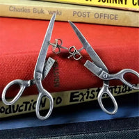 SnipSnap Vintage Scissor Earrings - Bear Hugs