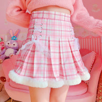 Snow Day Kawaii Candy Skirt - Bear Hugs