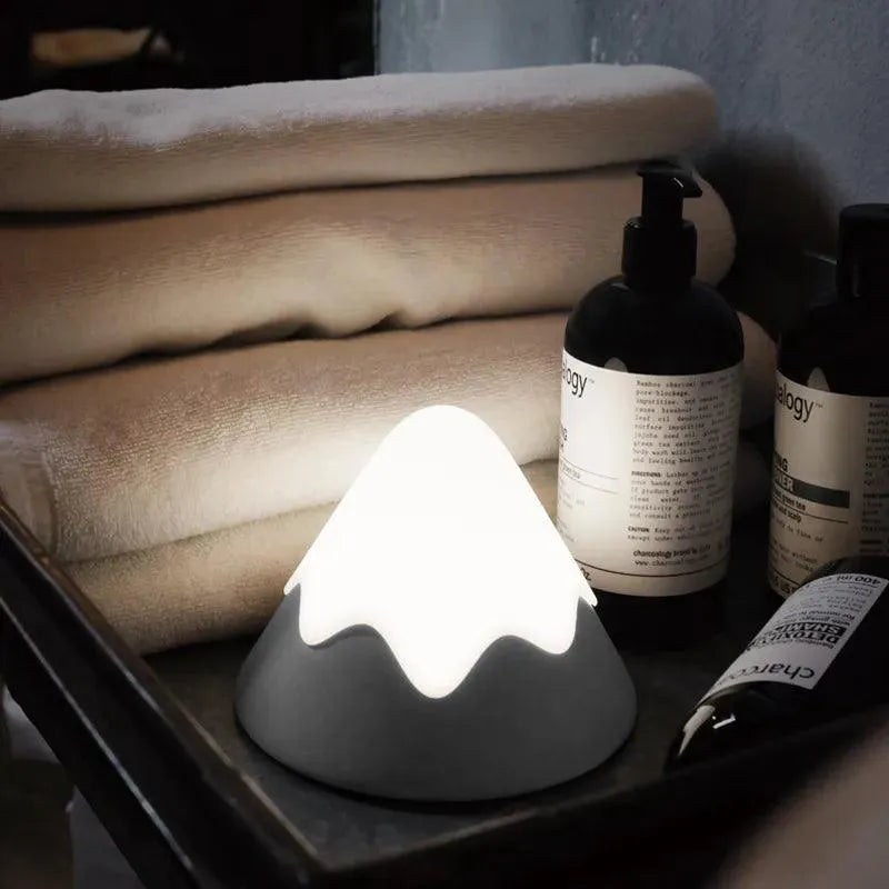 Snow Mountain Voice Controlled Lamp - Bear Hugs