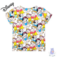 Snow White Print Round-Neck T-shirt - Bear Hugs