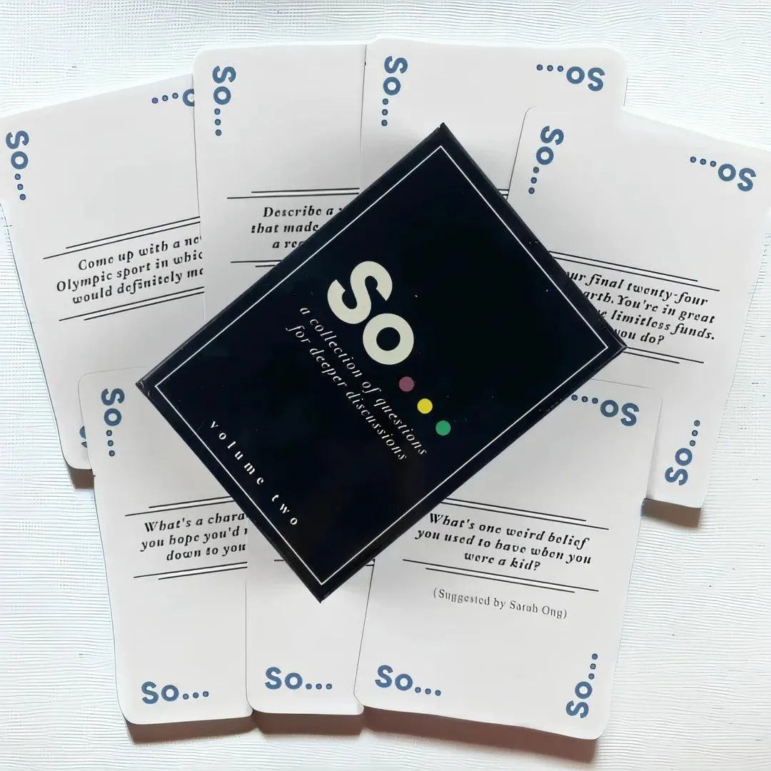 So Deeper Discussions Card Game - Bear Hugs