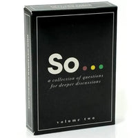 So Deeper Discussions Card Game - Bear Hugs