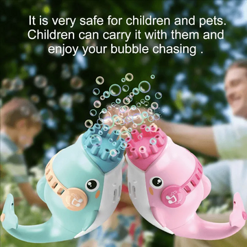 Soapy Dolphin Bubble Machine - Bear Hugs