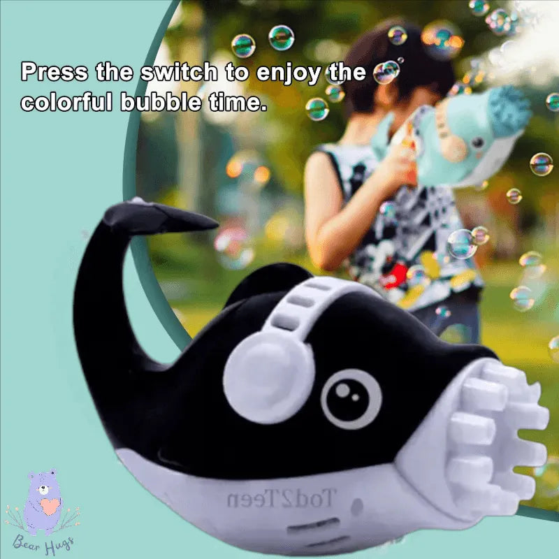 Soapy Dolphin Bubble Machine - Bear Hugs