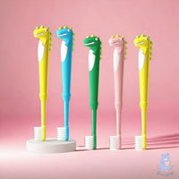 Soft Silicon Dinosaur Toothbrush - Bear Hugs