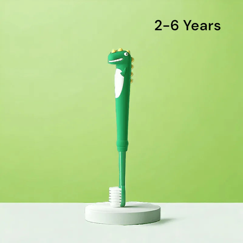 Soft Silicon Dinosaur Toothbrush - Bear Hugs