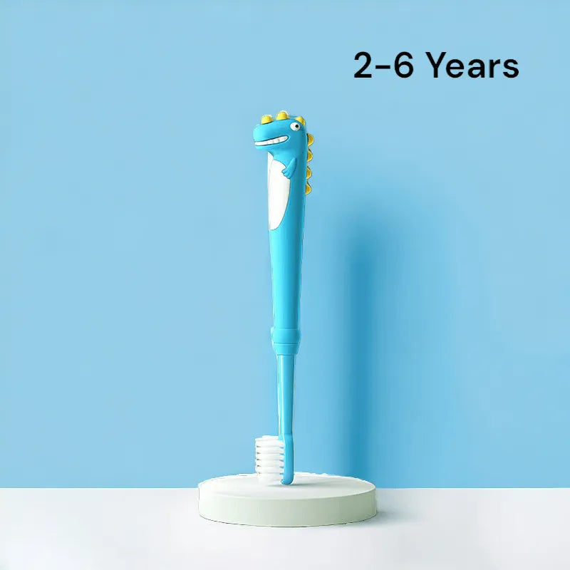 Soft Silicon Dinosaur Toothbrush - Bear Hugs