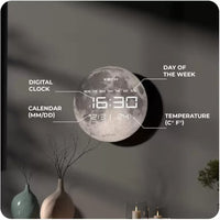 Celestial Time 3D Wall Clock