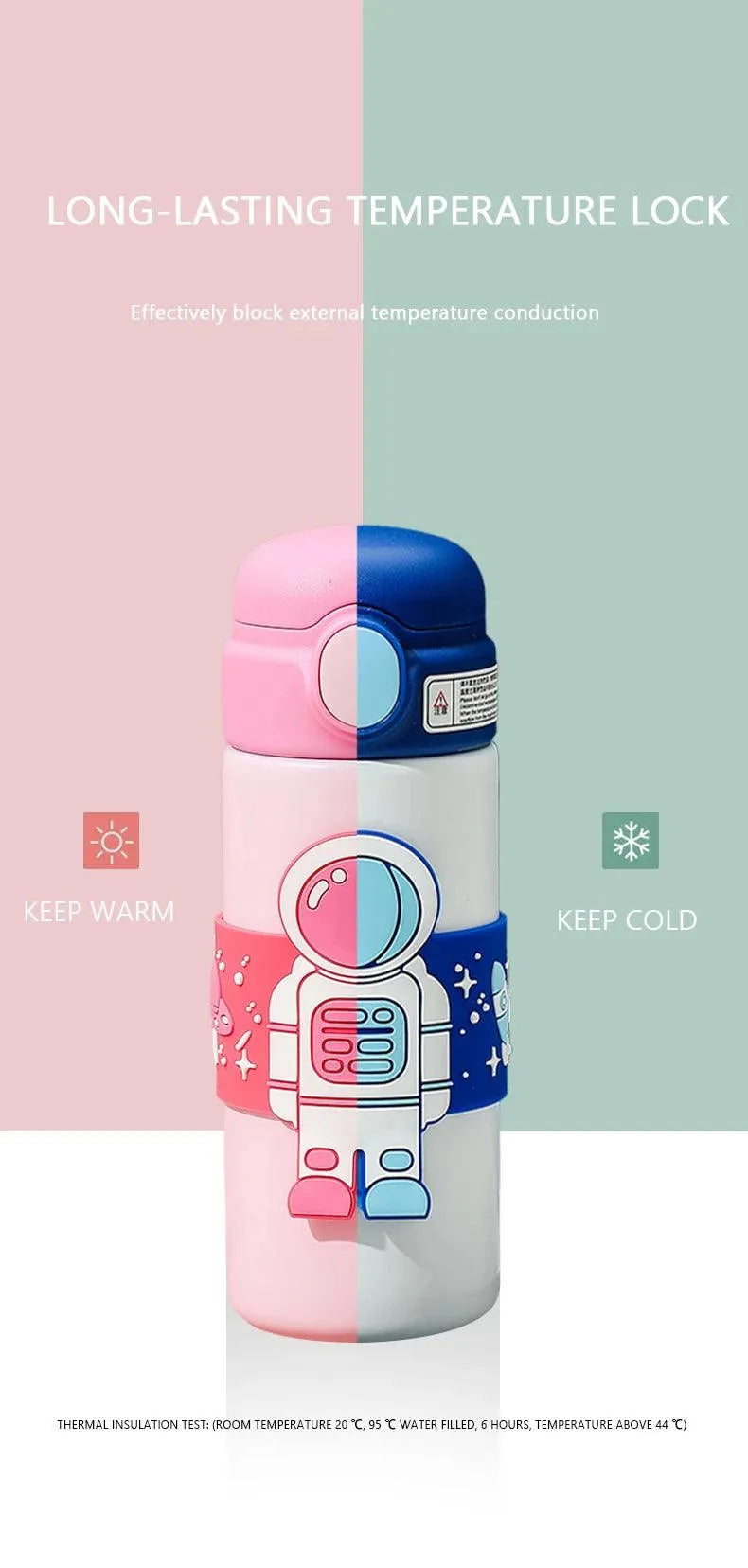 Space Astronaut Water Bottle - Bear Hugs