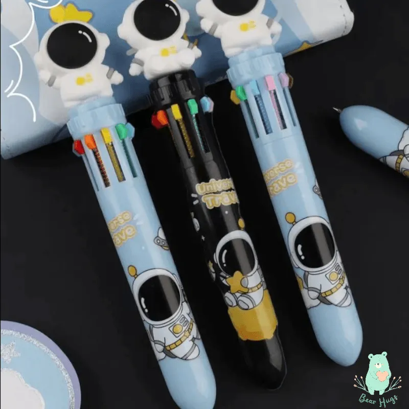 Space Multi-Color Ball Pen Set - Bear Hugs