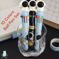 Space Multi-Color Ball Pen Set - Bear Hugs